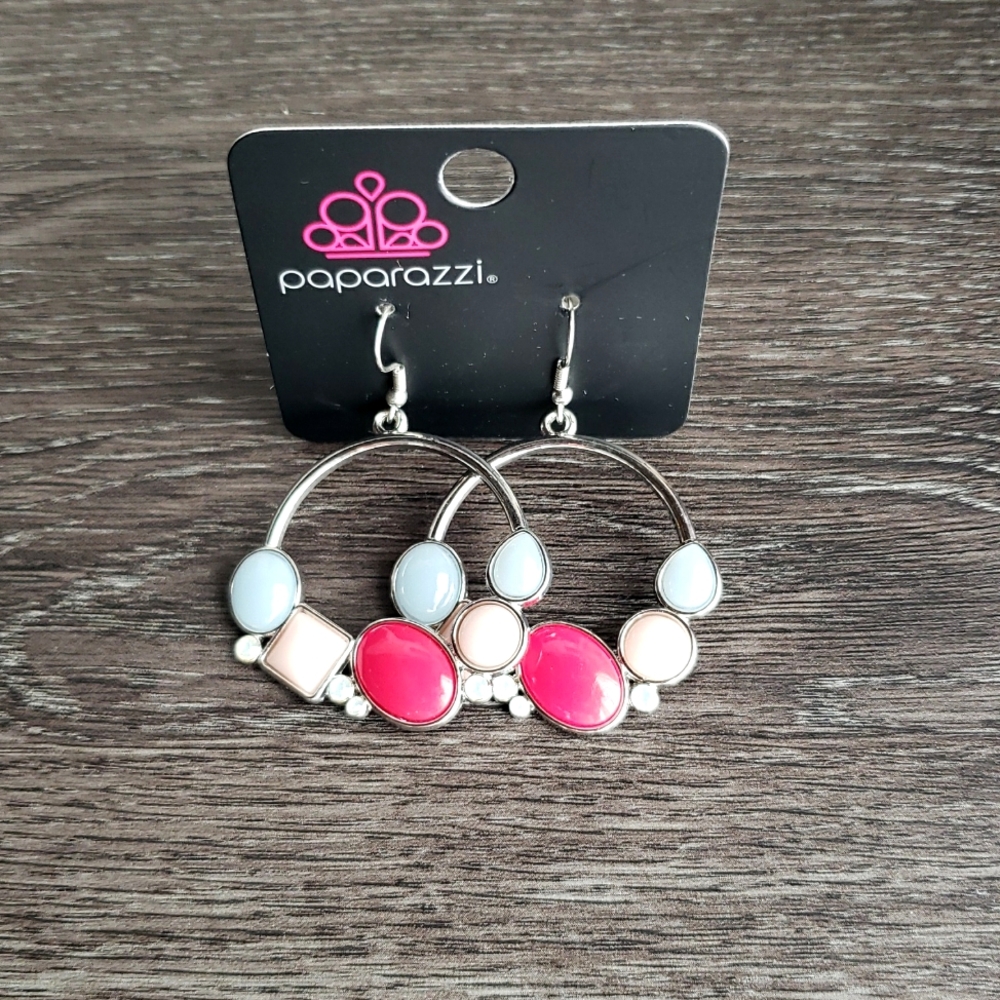 Paparazzi Beautifully Bubblicious Multi Earrings Nwt